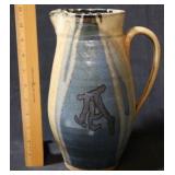 Art Pottery Pitcher - Signed