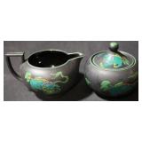 Wedgwood Dragon Kenlock Ware Creamer + Sugar 2pc.