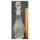 Pressed Glass Decanter