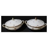 Pair Margarete Bavarian Toureens - 2pc.