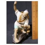 Chinese Mudman Statue
