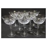Set of 8 Crystal Stemware Glasses - 8pc.