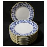 Set of 10 Vista Alegre Dessert Plates - 10 pc.