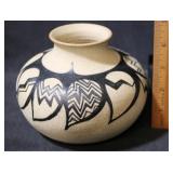 Vintage Art Pottery Vase - Signed