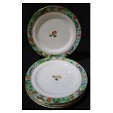 Set of 5 Crown Stafordshire Bread Plates - 5pc.