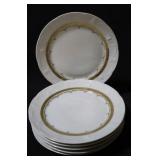 Set of 6 Mittereich Bavarian Bread Plates - 6pc.
