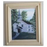 Oil on Canvas Painting - Signed