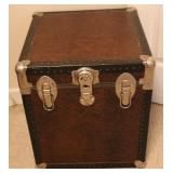 Vintage Flat-Top Trunk
