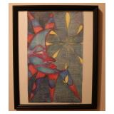 Framed Watercolor - Signed