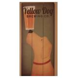 Yellow Dog Brewing Co. Wood Sign