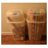 Christmas Wrapping Paper Holders