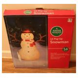 Pop-Up Snowman Decoration