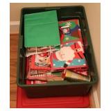 Box of Assorted Christmas Items