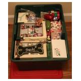 Box of Assorted Christmas Items