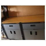 Shop Cabinet w/ Wood Top - Gladiator