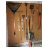 Lot of Assorted Yard Tools