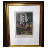 "Window Frost" Framed Print 10"x13"