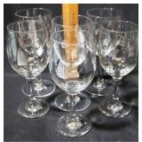 Set of 6 Stemware Glasses