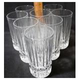 Set of 8 Crystal Glasses