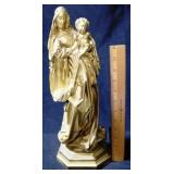 Standing Madonna with Child Statue