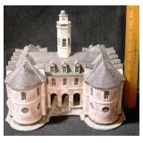 Lang Williamsburg Ceramic House Sculpture - AS IS