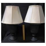 Pair Lamps with Shades