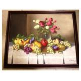 Oil on Board Painting - Signed 27"x33"