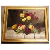 Oil on Canvas Painting - Signed 19"x24"