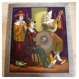 Oil on Board Painting - Signed 27"x23"