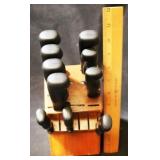 Knife Set with Block