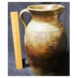 Stoneware Pottery Pitcher - AS IS