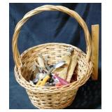 Basket with Assorted Items