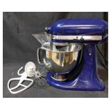 Artisan Kitchenaid Mixer with attachments