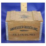 Wood Anheuser - Bush Box - AS IS