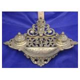Brass Inkwell