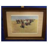 Western Framed Print