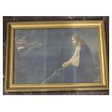 Framed Religious Print