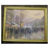 Framed Thomas Kinkade Print