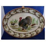 Large italian "Turkey" Serving Platter
