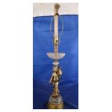 Bronze Cherub Lamp