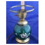 Hand Painted Lamp - NO Globe