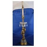 Bronze Cherub Lamp