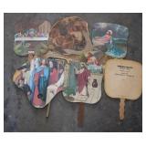 Lot of Assorted Vintage Church Fans