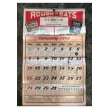 1962 Advertising Calendar
