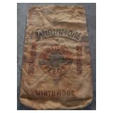 Wirthmore Advertising Burlap Canvas Feed Bag