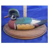 Carved Wood Duck