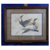Framed Ducks Print