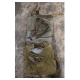 Vintage Canvas Saddlebag