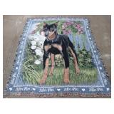 Minpin Throw Blanket