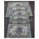Set of 6 Area Rugs